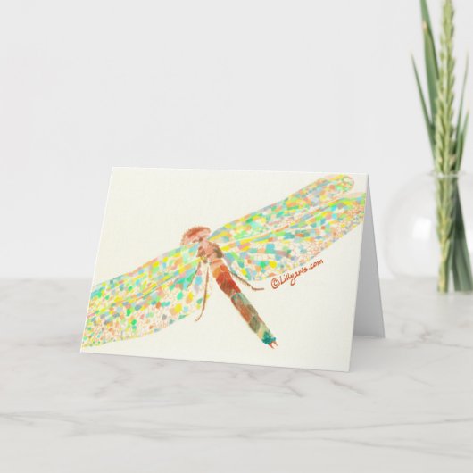 Drably Dance Fine Art Note Card Kaart (Voorkant)