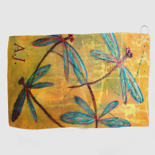 Drably Haze Golfhanddoek (Horizontaal)