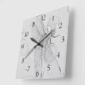 Drabuly & Daisies Vierkante Klok (Hoek)