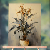 Dracaena - Impasto Floral Acryl Bord (Neutraal)