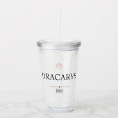 Dracarys Acryl Drinkbeker (Voorkant)