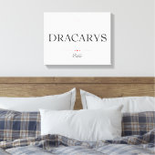 Dracarys Canvas Afdruk (Insitu (Slaapkamer))