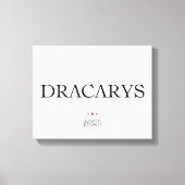 Dracarys Canvas Afdruk (Voorkant)