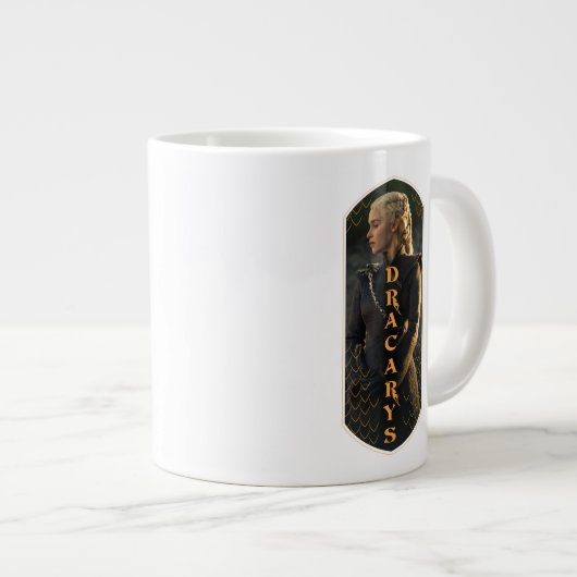 "Dracarys" Daenerys Targaryen Graphic Grote Koffiekop (Voorkant rechts)