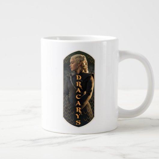 "Dracarys" Daenerys Targaryen Graphic Grote Koffiekop (Rechts)