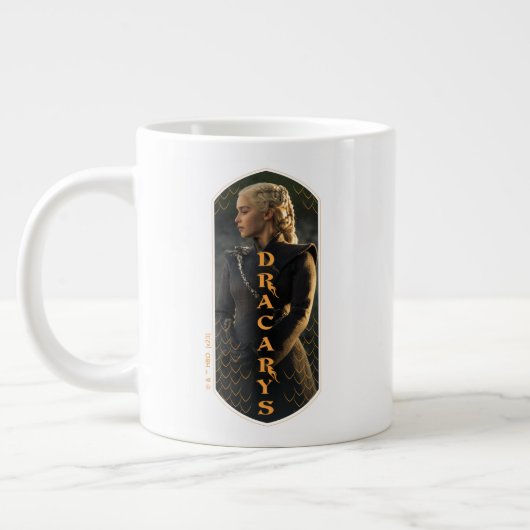 "Dracarys" Daenerys Targaryen Graphic Grote Koffiekop (Links)
