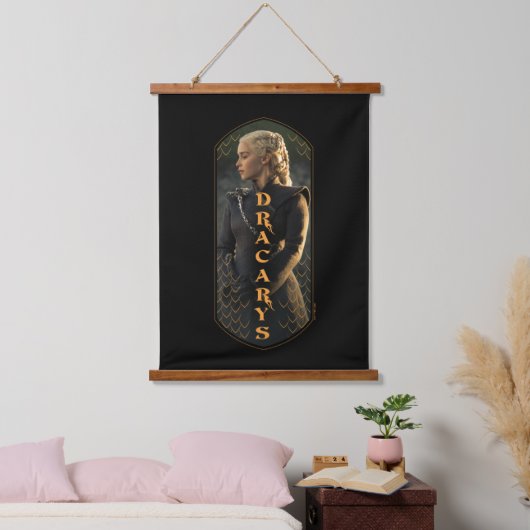 "Dracarys" Daenerys Targaryen Graphic Hangend Wandkleed (Slaapkamer)