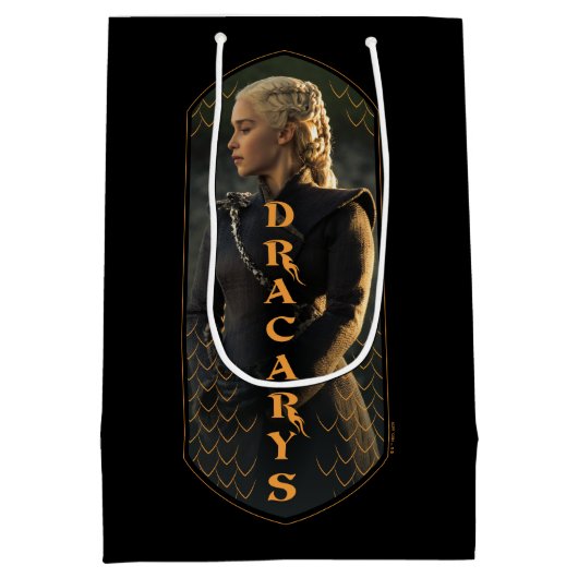 "Dracarys" Daenerys Targaryen Graphic Medium Cadeauzakje (Achterkant)