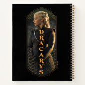 "Dracarys" Daenerys Targaryen Graphic Notitieboek (Achterkant)