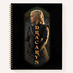 "Dracarys" Daenerys Targaryen Graphic Notitieboek