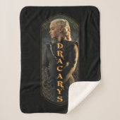 "Dracarys" Daenerys Targaryen Graphic Sherpa Deken (Voorkant)
