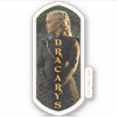 "Dracarys" Daenerys Targaryen Graphic Sticker (Voorkant)