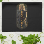 "Dracarys" Daenerys Targaryen Graphic Theedoek (Gevouwen)