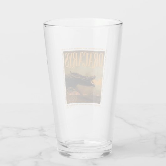 Dracarys Drogon Breathing Fire Graphic Glas (Achterkant)