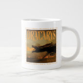 Dracarys Drogon Breathing Fire Graphic Grote Koffiekop (Rechts)