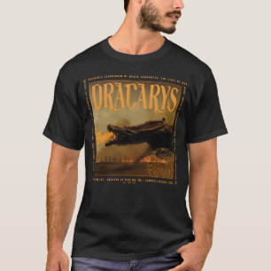 Dracarys Drogon Breathing Fire Graphic T-shirt