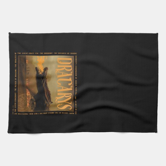 Dracarys Drogon Breathing Fire Graphic Theedoek (Horizontaal)