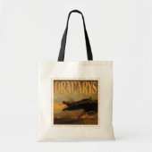 Dracarys Drogon Breathing Fire Graphic Tote Bag (Voorkant)