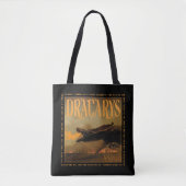 Dracarys Drogon Breathing Fire Graphic Tote Bag (Voorkant)