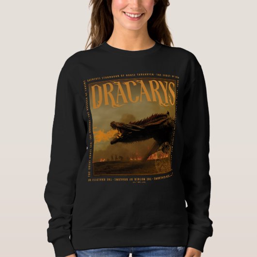 Dracarys Drogon Breathing Fire Graphic Trui (Voorkant)