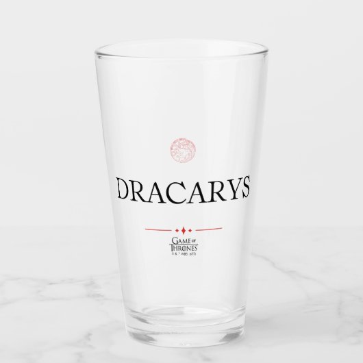 Dracarys Glas (Voorkant)