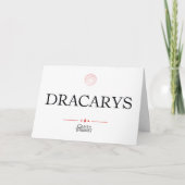 Dracarys Kaart (Voorkant)
