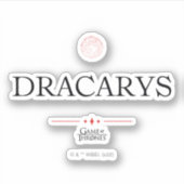 Dracarys Sticker (Voorkant)