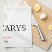 Dracarys Theedoek (Quarter Fold)