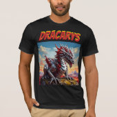 Dracarys: Verover uw stijl met Retro Majesty T-shirt (Voorkant)