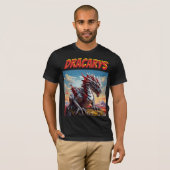 Dracarys: Verover uw stijl met Retro Majesty T-shirt (Voorkant volledig)