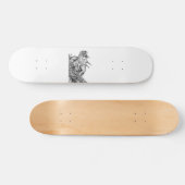 Drache am Felsen Persoonlijk Skateboard (Horizontaal)