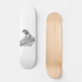 Drache am Felsen Persoonlijk Skateboard (Voorkant)