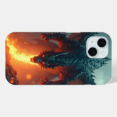 Drache mit Feuer Case-Mate iPhone Case (Achterkant (horizontaal))