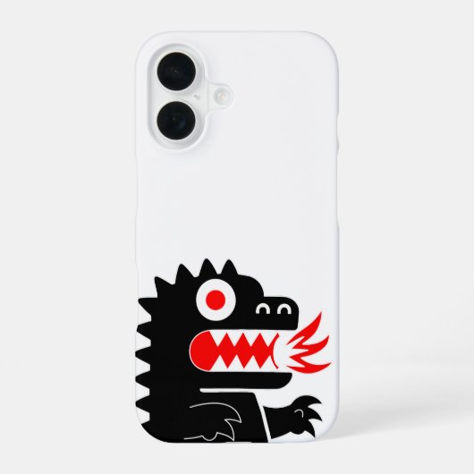 Drachen Hülle iPhone 16 Hoesje (Achterkant)