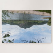 Drachenfels heuvel in Königswinter in de Siebengeb Legpuzzel (Horizontaal)