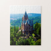 Drachenfelsen Castle Duitsland. Legpuzzel (Verticaal)