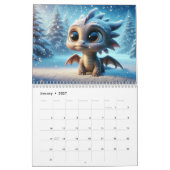 Drachenschwingen: Jahreszeiten im Drachenland Kalender (Jan 2027)