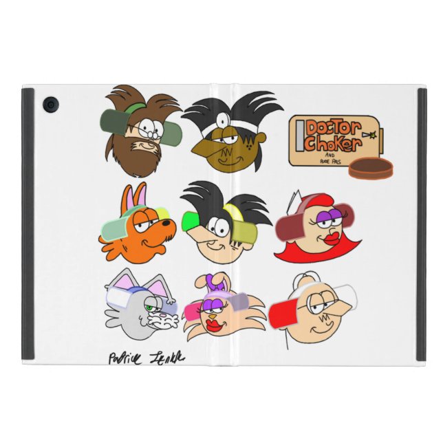 Drachoker flip iPad-draagtas iPad Mini Hoesje (Buitenkant)