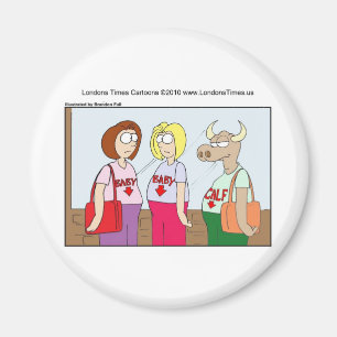 Drachtige Koe Grappige Kaarten Mokken T-shirts & C Magneet