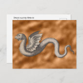 Draco alatus Apes ex Greuino Aldro Briefkaart (Voorkant / Achterkant)