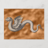 Draco alatus Apes ex Greuino Aldro Briefkaart (Voorkant)
