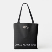 Draco alatus Apes ex Greuino Aldro Tote Bag (Achterkant)