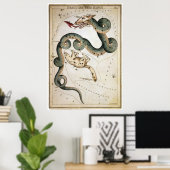 Draco en Ursa Minor Poster (Thuiskantoor)