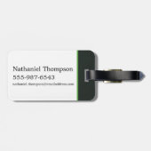 Draco Malfidus - "Het is ingewikkeld" Bagagelabel (Achterkant horizontaal)