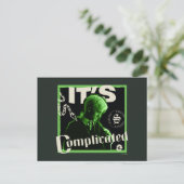 Draco Malfidus - "Het is ingewikkeld" Briefkaart (Staand voorkant)