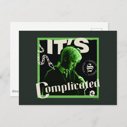 Draco Malfidus - "Het is ingewikkeld" Briefkaart (Voorkant / Achterkant)