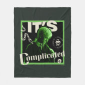 Draco Malfidus - "Het is ingewikkeld" Fleece Deken (Voorkant)