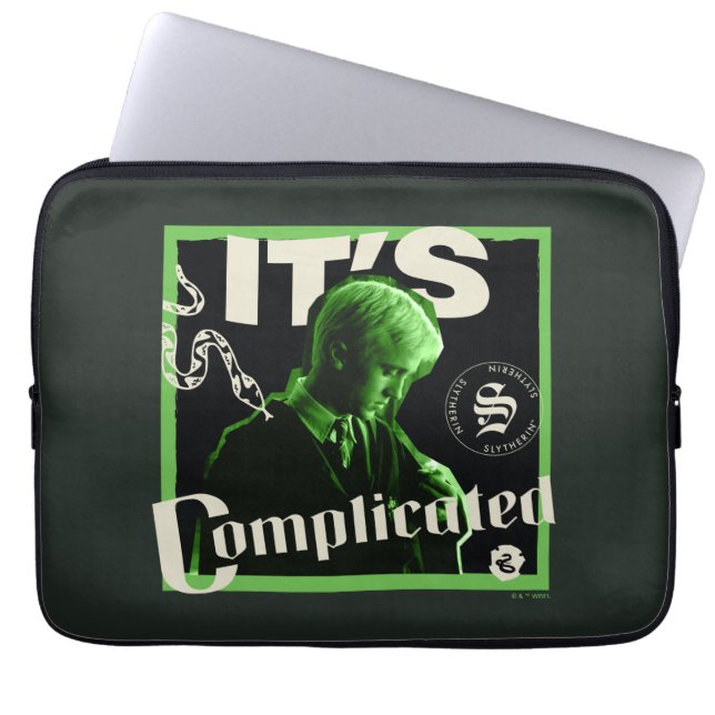 Draco Malfidus - "Het is ingewikkeld" Laptop Sleeve (Voorkant)