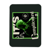 Draco Malfidus - "Het is ingewikkeld" Magneet (Verticaal)