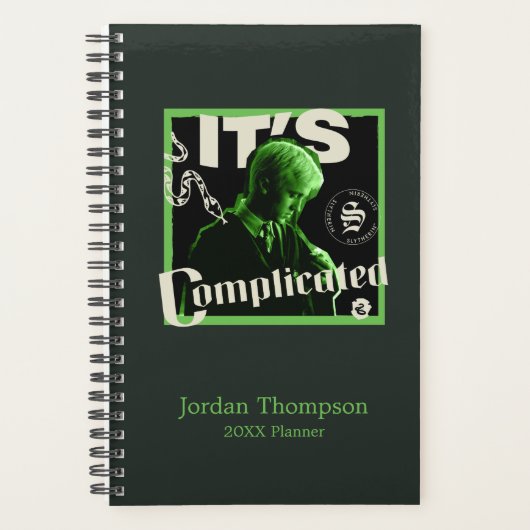 Draco Malfidus - "Het is ingewikkeld" Planner (Voorkant)